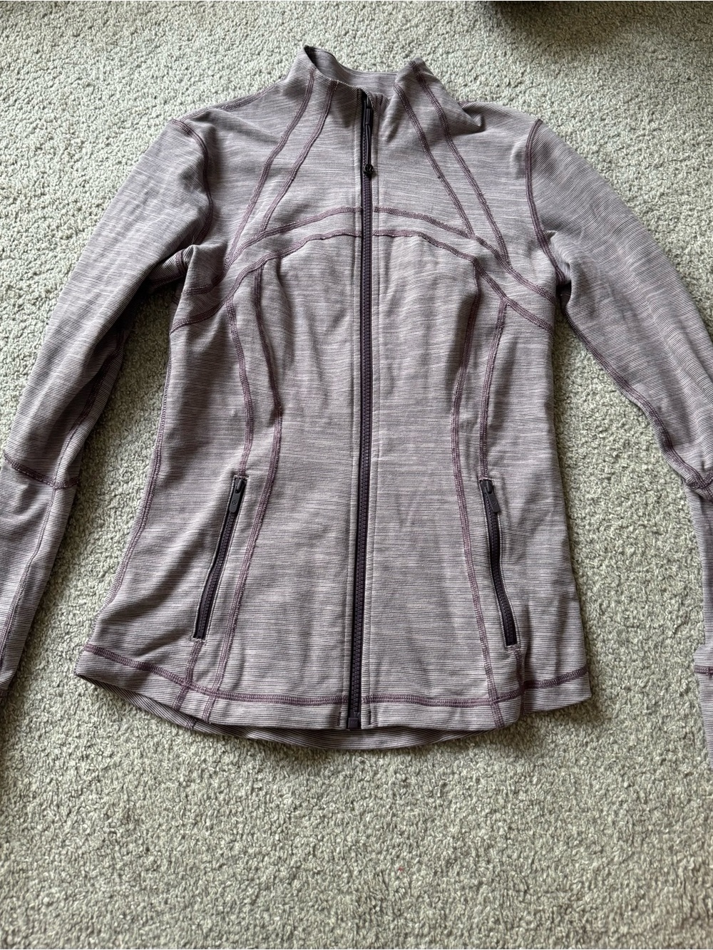 lululemon athletica Define Full-Zip Jacket in Dusty Mauve